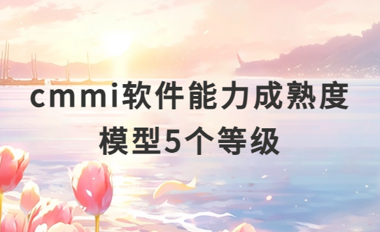 cmmi軟件能力成熟度模型5個(gè)等級(jí)的含義