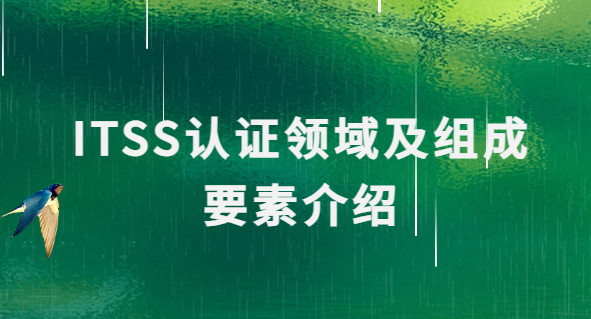 ITSS認(rèn)證領(lǐng)域及組成要素介紹(咨詢 運維 云服務(wù) 數(shù)據(jù)中心)