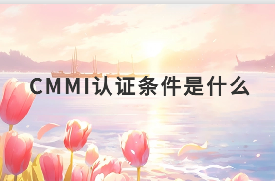 CMMI認(rèn)證條件是什么?三級和五級條件介紹